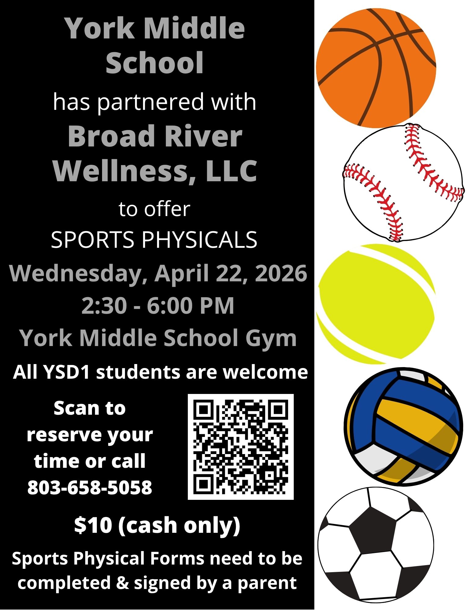Broad River Wellness - Sports Physicals