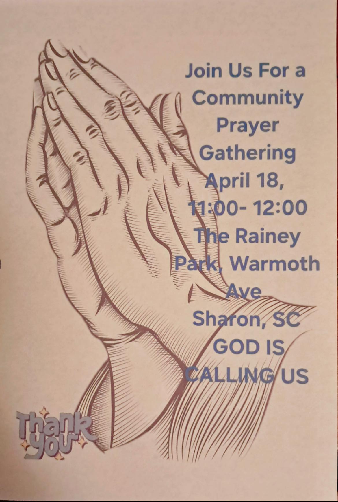 Community Prayer Gathering
